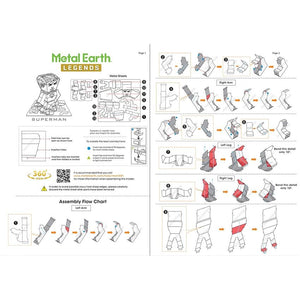 Metal Earth Superman - NEW!
