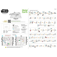 Load image into Gallery viewer, Metal Earth Star Wars Speeder Bike - NEW!
