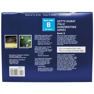 Italic Handwriting Book B Grade 1