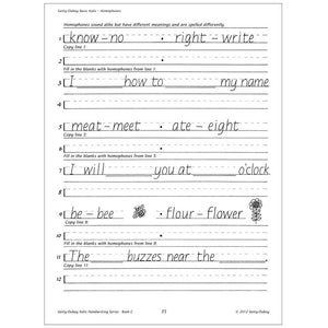 Italic Handwriting Book C Grade 2