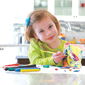 Do Art Coloring with Clay