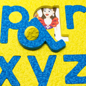 Crepe Foam Alphabet Puzzles